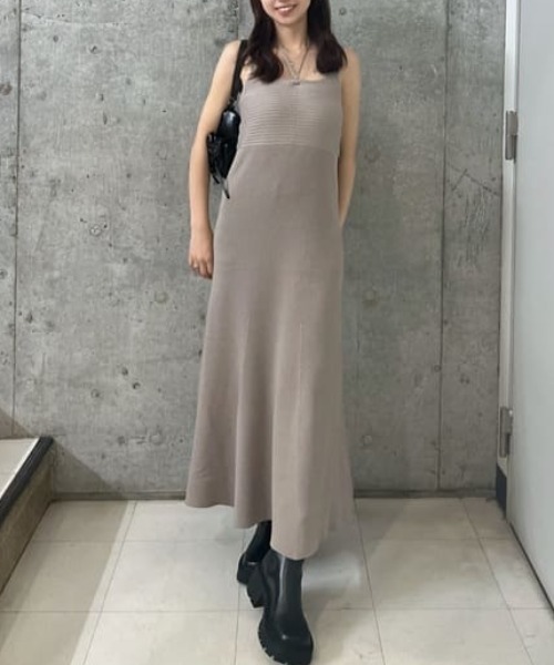 セール】バストギャザーホルターマーメイドワンピース（ワンピース