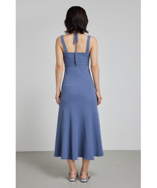 セール】バストギャザーホルターマーメイドワンピース（ワンピース