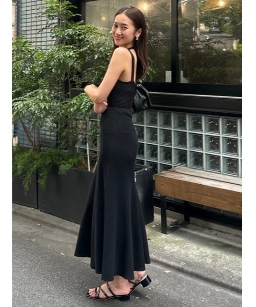 ⭐︎na⭐︎さま専用　　　ディセンバーメイ　メッシュ　ワンピースM ブラック 23SS先行予約アイテム紹介Part5】-松本恵奈のMUST BUY- 