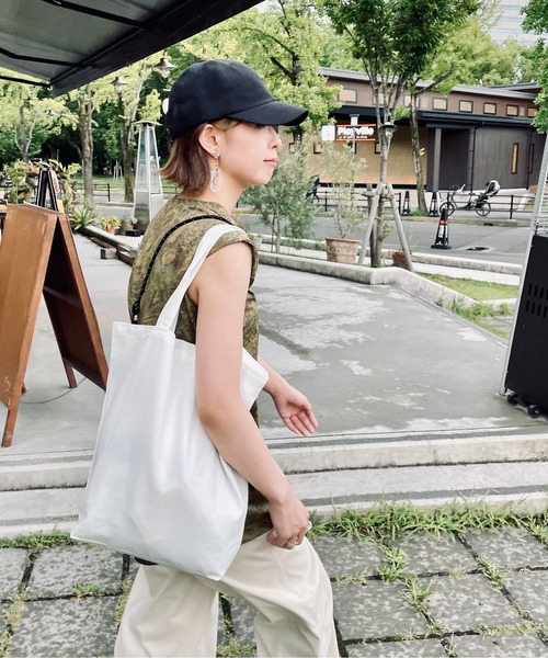 ORIENT MILLINERY（オリエント ミリナリー）の「ROKU【ﾛｸ】100％リネンキャップ（キャップ・レディース・ブラック/キナリ/グリーン・FREE）」の14枚目の写真