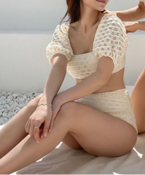 新品　JUN MIKAMI ワンショルダー+ハイウエストボトム　スイムウェア 新品 JUN MIKAMI ワンショルダー+ハイウエストボトム スイム