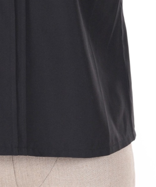 axes femme POETIQUE（アクシーズファムポエティック）の「クロスチャーム付フレア袖ブラウス（シャツ/ブラウス・レディース・キナリ/ブラック/ブルーグリーン・M）」の14枚目の写真