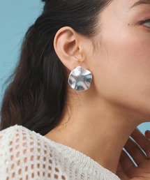 メタルプレートピアス