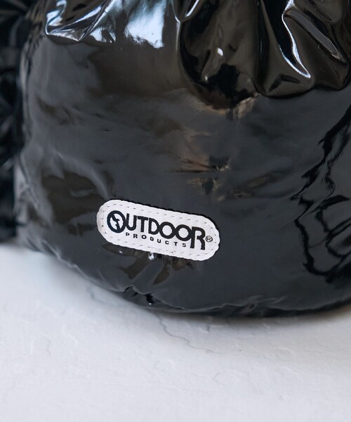 FREAK'S STORE（フリークスストア）の「OUTDOOR PRODUCTS × FREAK'S STORE/アウトドアプロダクツ 別注 マルチウェイ エナメルフリルバッグ（ショルダーバッグ・レディース・ナチュラル/シルバー/ブラック・ONE SIZE）」の18枚目の写真