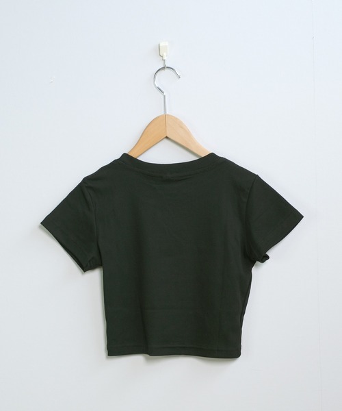ヒスミニ　新作完売Tシャツ　ショート丈Tシャツ ヘソだし ショート丈tシャツ へそ出し 8色 夏[品番：II000008557