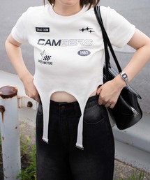 WEGO | WEGO/ガーターベルトラメプリントT(Tシャツ/カットソー)