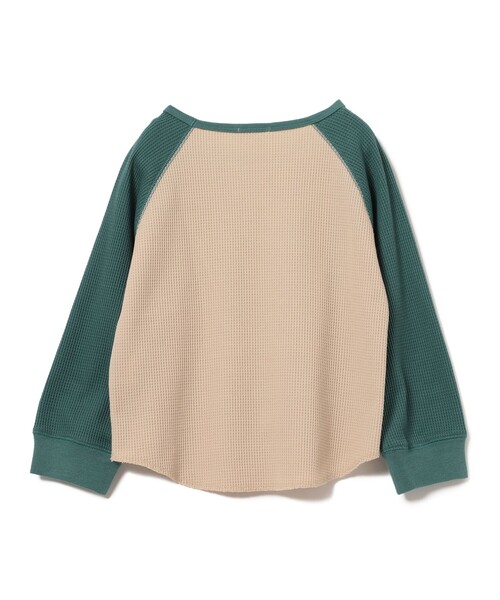 B:MING by BEAMS（ビーミングバイビームス）の「サーマル ラグラン ロングスリーブ Tシャツ（110～140cm）（Tシャツ/カットソー・キッズ・イエロー/グリーン・120/110/100/140/130）」の17枚目の写真