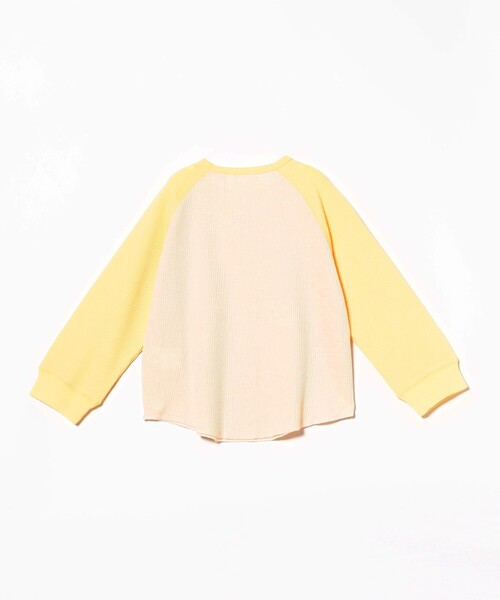 B:MING by BEAMS（ビーミングバイビームス）の「サーマル ラグラン ロングスリーブ Tシャツ（110～140cm）（Tシャツ/カットソー・キッズ・イエロー/グリーン・120/110/100/140/130）」の19枚目の写真