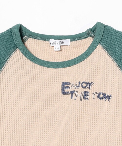 B:MING by BEAMS（ビーミングバイビームス）の「サーマル ラグラン ロングスリーブ Tシャツ（110～140cm）（Tシャツ/カットソー・キッズ・イエロー/グリーン・120/110/100/140/130）」の22枚目の写真