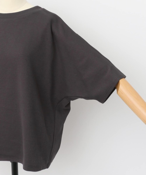 URBAN RESEARCH ROSSO WOMEN(アーバンリサーチ ロッソ)の「バックコクーンプルオーバー(Tシャツ/カットソー・レディース・チャコールグレー/オレンジ/オフホワイト・FREE)」の18枚目の写真