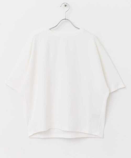 URBAN RESEARCH ROSSO WOMEN(アーバンリサーチ ロッソ)の「バックコクーンプルオーバー(Tシャツ/カットソー・レディース・チャコールグレー/オレンジ/オフホワイト・FREE)」の22枚目の写真