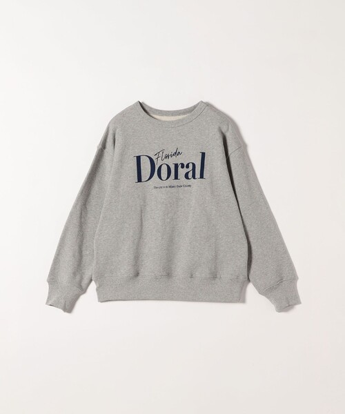 シップス SHIPS ニードルス スウェット クルーネック SHIPS（シップス）の「*SHIPS: 刺繍 SHIPS ロゴ ユニセックス