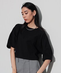 ◆クロップドフォルムTシャツ