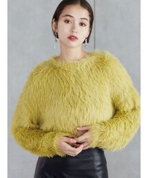 MURUA | シャギークロップドニット(ニット/セーター)