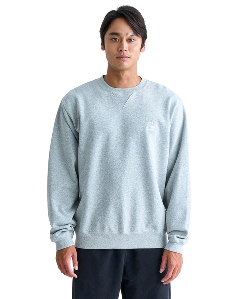 Quiksilver(クイックシルバー)の「QS HISTORY CREW SWEA/クイックシルバースウェットトレーナー(スウェット・メンズ・ブラック/アイボリー/グレー・LARGE/MEDIUM/SMALL/X-LARGE)」の6枚目の写真