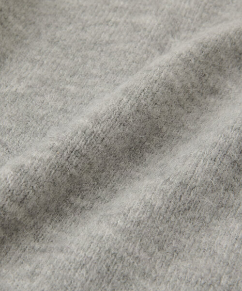 un dix cors（アンディコール）の「《柔らかく軽い着心地》ヤクライクVネックニット（ニット/セーター・レディース・グレー/ブラック/ホワイト系その他/パープル/イエロー・FREE）」の21枚目の写真