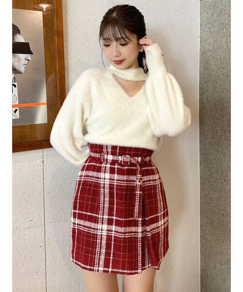DaTuRa - 新品♡ダズリン♡シャギー切り替えニット♡ DaTuRa - 新品♡ダズリン♡シャギー切り替えニット♡の通販 by