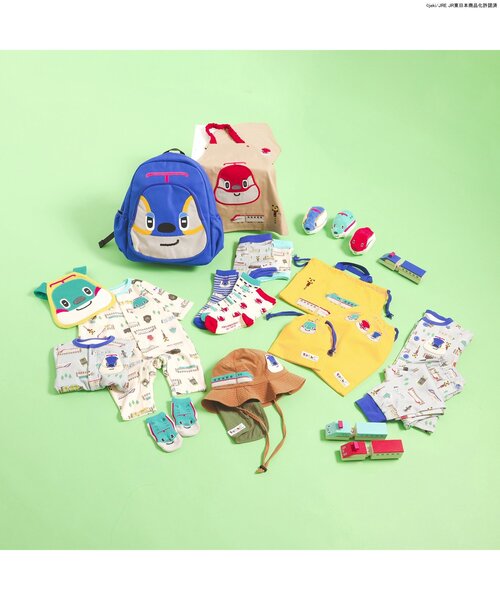 Ampersand（アンパサンド）の「【とれたんず】巾着3点セット（ポーチ・キッズ・ブルー/イエロー・FREE）」の10枚目の写真