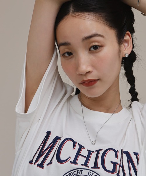 LHME（エルエイチエムイー）の「【WEB限定】“Moment”ハートストーンネックレス/クリア/サージカルステンレス（金属アレルギー対応）【LHME / エルエイチエムイー】（ネックレス・レディース・シルバー/ゴールド・45cm）」の19枚目の写真