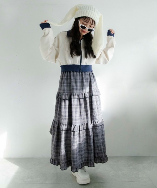 WEGO（ウィゴー）の「WEGO/ウサミミニットキャップ（ニットキャップ/ビーニー・レディース・オフホワイト/ブラック・FREE）」の12枚目の写真