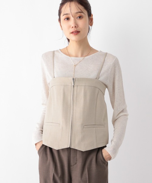 セール】MATINEE LINE/お手入れらくらくSET UPビスチェ/140476