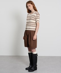 OLD TIMES（オールドタイムズ）の「【ELOOPS】ワンタック　クラシックハーフパンツ（スラックス）」