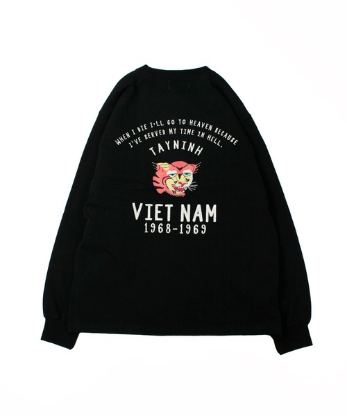 Universal Style Wear(ユニバーサルスタイルウェア)の「Universal Style Wear ベト Tee(Tシャツ/カットソー・メンズ・ブラック/オフホワイト/スミクロ・MEDIUM/LARGE/X-LARGE)」の14枚目の写真