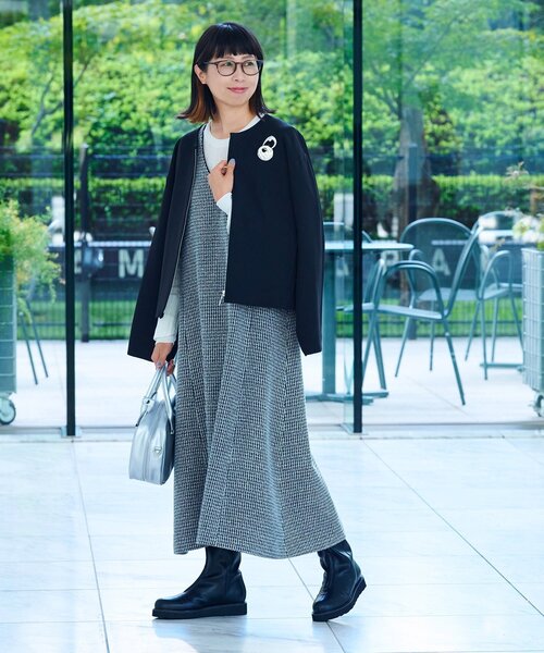 【セール】【至福の履き心地／トレンドアイテム】フロントジップブーツ（ブーツ）｜Reflect（リフレクト）