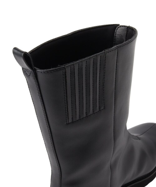 【セール】【至福の履き心地／トレンドアイテム】フロントジップブーツ（ブーツ）｜Reflect（リフレクト）