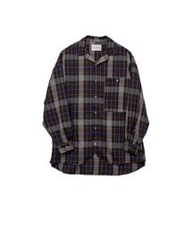 INTERPLAY（インタープレイ）の「【INTERPLAY】Open Collar Over Size Shirt 【2：Check】 (UINISEX)（シャツ/ブラウス）」