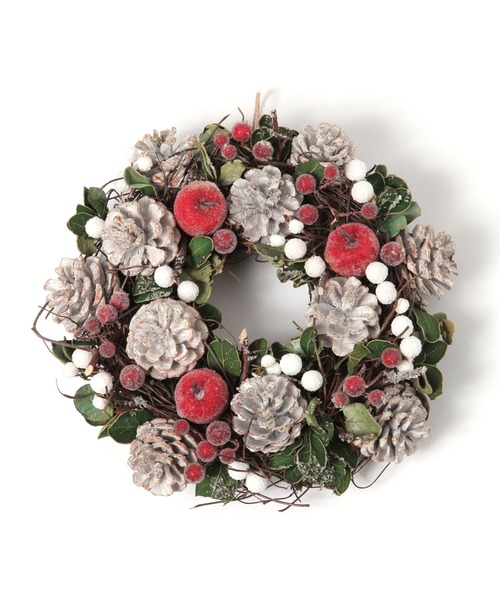 BAYFLOW（ベイフロー）の「[天然素材]クリスマスリース（インテリア雑貨・レディース・レッド/ブラウン/ホワイト/ネイビー/レッド系/ブルー・00）」の20枚目の写真