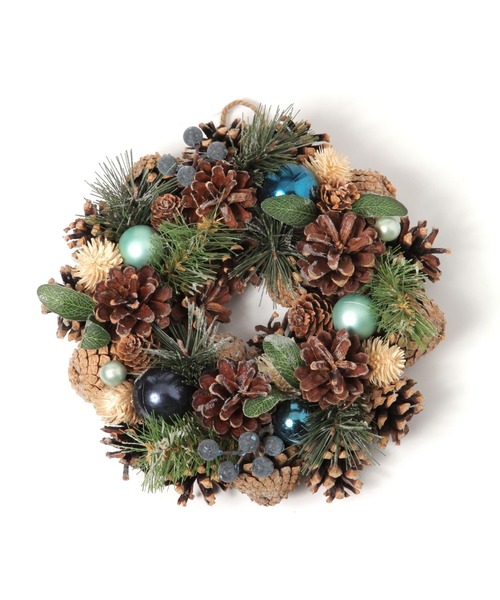 BAYFLOW（ベイフロー）の「[天然素材]クリスマスリース（インテリア雑貨・レディース・レッド/ブラウン/ホワイト/ネイビー/レッド系/ブルー・00）」の17枚目の写真