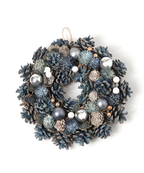 BAYFLOW（ベイフロー）の「[天然素材]クリスマスリース（インテリア雑貨・レディース・レッド/ブラウン/ホワイト/ネイビー/レッド系/ブルー・00）」の18枚目の写真