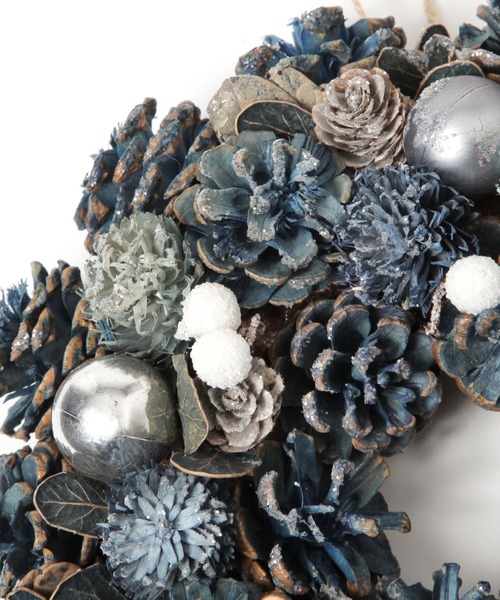 BAYFLOW（ベイフロー）の「[天然素材]クリスマスリース（インテリア雑貨・レディース・レッド/ブラウン/ホワイト/ネイビー/レッド系/ブルー・00）」の19枚目の写真