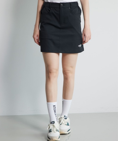 DEVEREUX GOLF（デヴァローゴルフ）の「DVRXLadies Drop Kick Skirt（スカート・レディース・ブラック/ホワイト・SMALL/MEDIUM）」の16枚目の写真