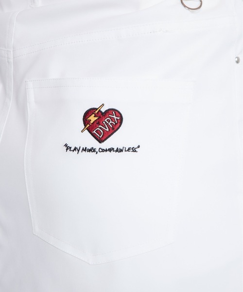 DEVEREUX GOLF（デヴァローゴルフ）の「DVRXLadies Drop Kick Skirt（スカート・レディース・ブラック/ホワイト・SMALL/MEDIUM）」の5枚目の写真