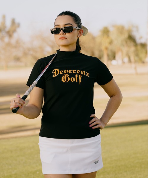 DEVEREUX GOLF（デヴァローゴルフ）の「DVRXLadies Drop Kick Skirt（スカート・レディース・ブラック/ホワイト・SMALL/MEDIUM）」の11枚目の写真