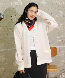 TOWNCRAFT | TOWNCRAFT / タウンクラフト SHAGGY COLOR CARDIGAN モヘアタッチ シャギーニット カーディガン(カーディガン/ボレロ)