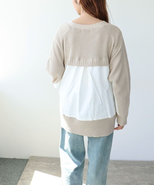 Cepica（セピカ）の「デニムコンビZIPブルゾン　　　＠（カーディガン/ボレロ・レディース・チャコールグレー/ベージュ・FREE）」の17枚目の写真