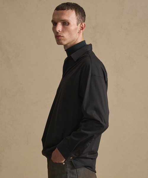 セール】46Gストレッチスキッパーシャツ（シャツ/ブラウス）｜PUBLIC