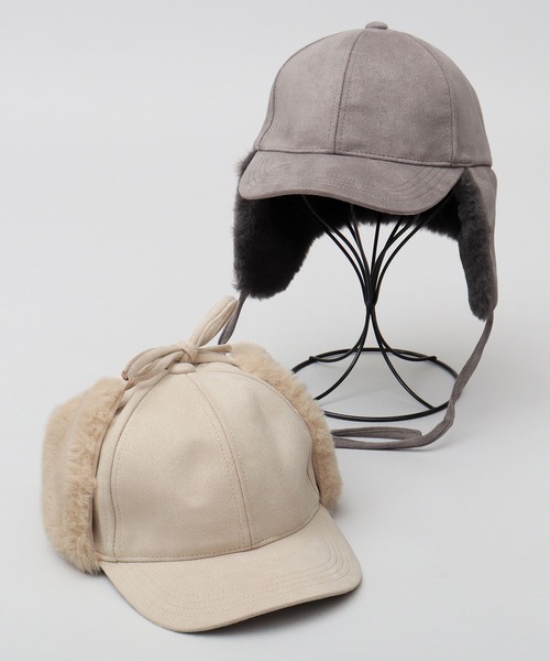 コトハヨコザワ　ファーキャップ セール】しっぽ付きネコ耳ファーCAP（キャップ）｜GORGE