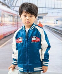 kladskap | 電車×恐竜スカジャン(ブルゾン)