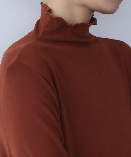 セール】メロウハイネックカットソー（Tシャツ/カットソー