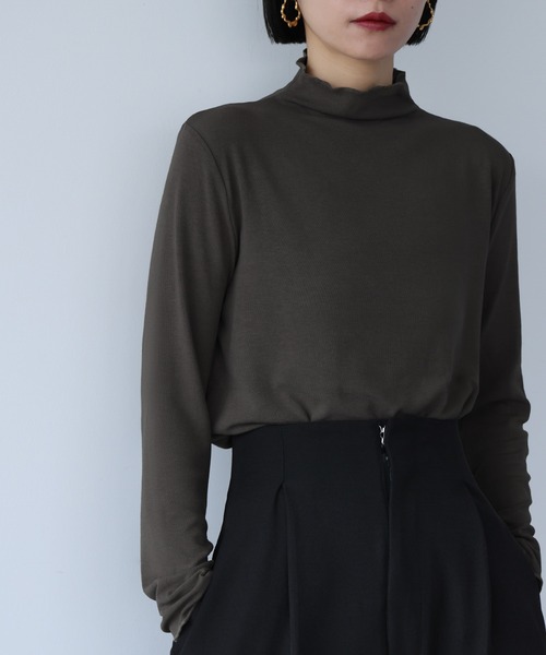 baserange メロウカットソー未使用タグ付き セール】メロウハイネックカットソー（Tシャツ/カットソー