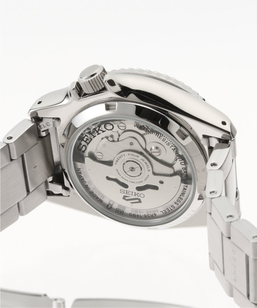 HIROB(ヒロブ)の「【SEIKO / セイコー】5 SPORTS SBSA227 Ivory dial Mid size(アナログ腕時計・レディース・シルバー・FREE)」の7枚目の写真