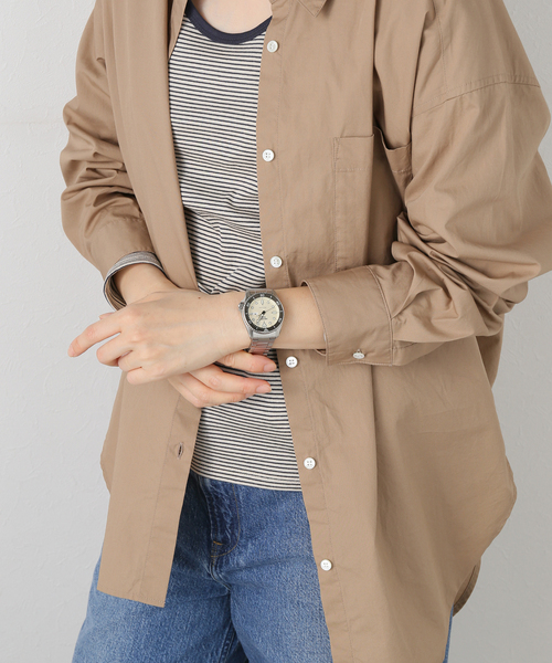 HIROB(ヒロブ)の「【SEIKO / セイコー】5 SPORTS SBSA227 Ivory dial Mid size(アナログ腕時計・レディース・シルバー・FREE)」の10枚目の写真