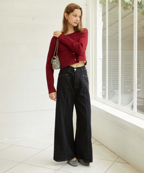 archives(アルシーヴ)の「キルトチェーンバッグ(ショルダーバッグ・レディース・グレー/ブラック/レッド/オフホワイト・FREE)」の11枚目の写真