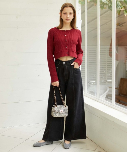 archives(アルシーヴ)の「キルトチェーンバッグ(ショルダーバッグ・レディース・グレー/ブラック/レッド/オフホワイト・FREE)」の10枚目の写真