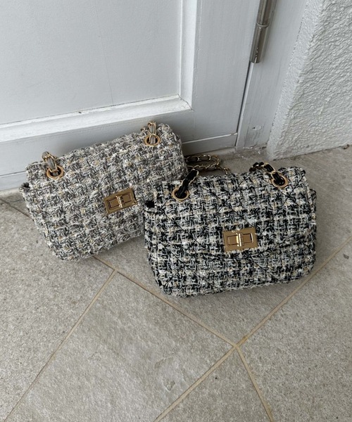 archives(アルシーヴ)の「キルトチェーンバッグ(ショルダーバッグ・レディース・グレー/ブラック/レッド/オフホワイト・FREE)」の17枚目の写真