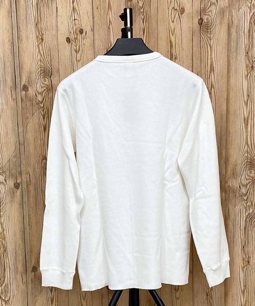 Schott(ショット)の「HONEYCOMB WAFFLE T-SHIRT(Tシャツ/カットソー・メンズ・ブラック/グレー/ホワイト・XL/L/XXL/M)」の4枚目の写真